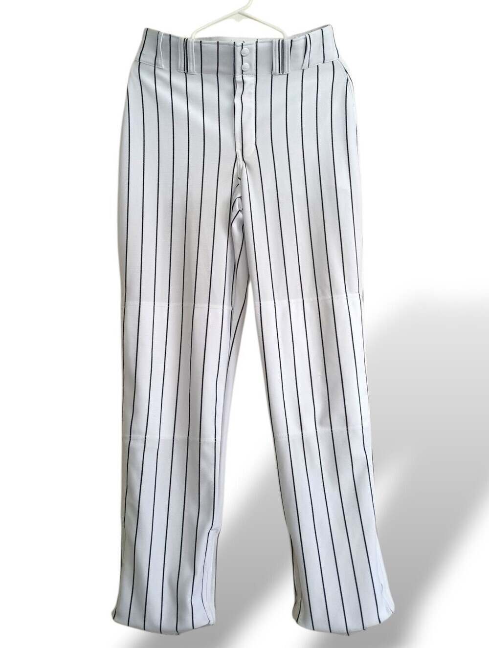 Champion White Pinstripe Baseball Pants Large